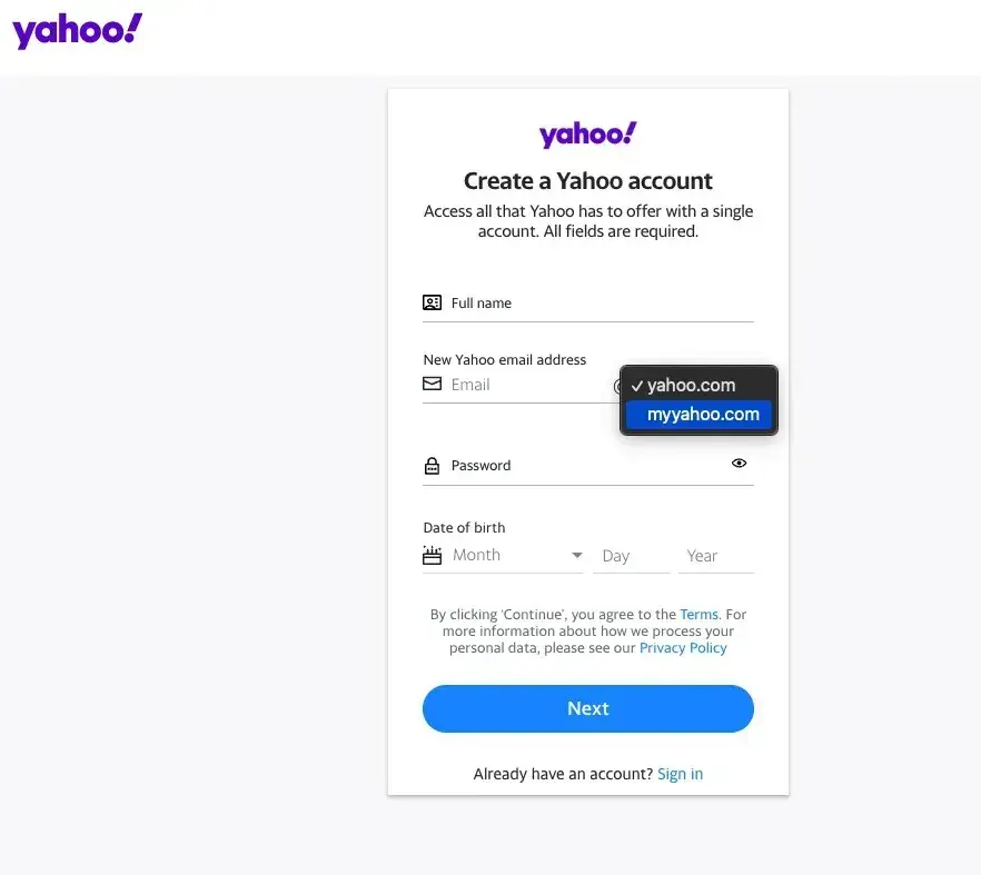 Yahoo Mail 推出 1000GB 免费 @myyahoo 新域名