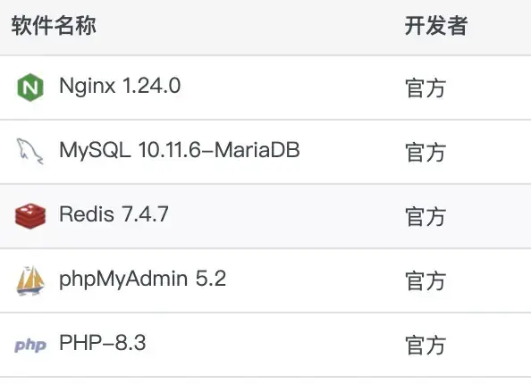 宝塔面板LNMP环境安装